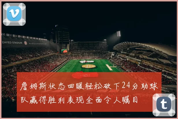 詹姆斯状态回暖轻松砍下24分助球队赢得胜利表现全面令人瞩目